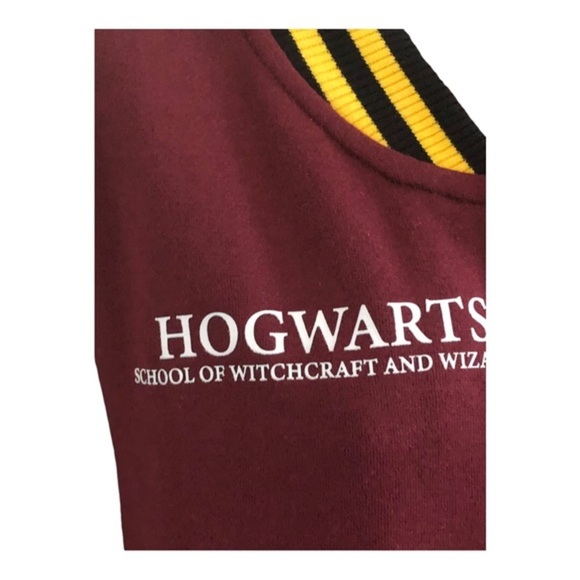 Harry Potter Hogwarts school of witchcraft and wizardry football jacket size XL - Picture 8 of 15